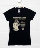 Bubba's Ranch BBQ Womens T-Shirt