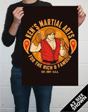 Ken's Martial Arts Poster