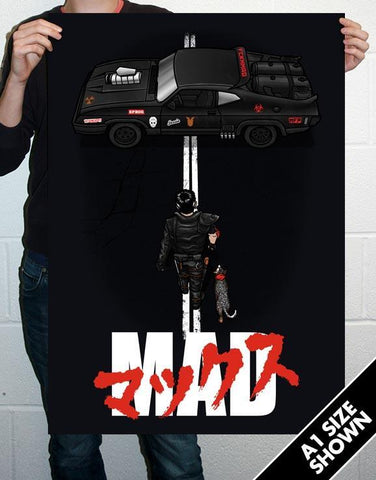 Mad Warrior Poster