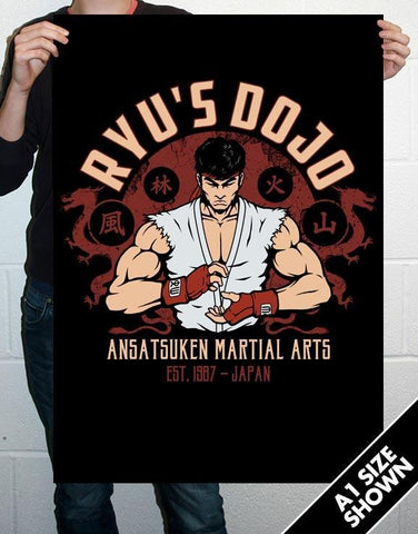 Ryu's Dojo Poster