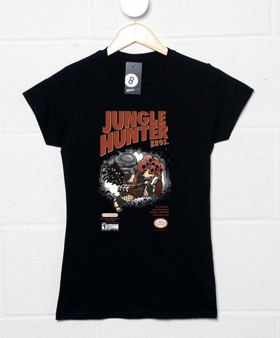 Super Jungle Hunter Bros. Womens T-Shirt